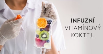 Vitamínový infuzní koktejl: NOVINKA! Dopřejte si podzim a zimu bez nachlazení a předejděte tak řadě chorob. Pořádné a zdravé nakopnutí v podobě imunitního vitamínového koktejlu, který zvyšuje obranyschopnost.