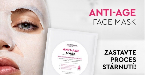 Anti-Age Mask: Objevte kouzlo masky proti stárnutí pleti. Zjemňuje a obnovuje pleť, aktivně bojuje proti projevům stárnutí.  Nejlepší dostupná pomoc doporučená po estetických procedurách. Nyní se slevou až 20%.